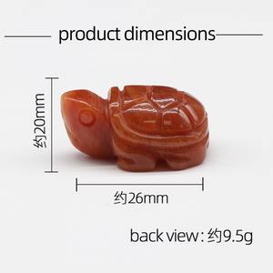 1 Inch Kristallen Schildpad Kristal Dier Home Decor Schildpad Gesneden Rozenkwarts Obsidiaan Amethist Opaliet Agaat Stenen Schildpad Voor Cadeau - Product Image 2