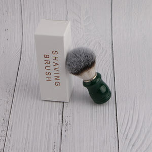 RTS ABS manche <span class=keywords><strong>blaireau</strong></span> moins cher prix poils de nylon synthétique imitation poils de <span class=keywords><strong>blaireau</strong></span> brosse à barbe - Product Image 4