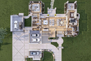 Villa prefabbricata struttura <span class=keywords><strong>in</strong></span> acciaio con Design personalizzato di alta qualità <span class=keywords><strong>in</strong></span> <span class=keywords><strong>vendita</strong></span> - Product Image 2