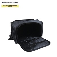 Usine en gros écologique multifonctionnel Polyester sac à outils beauté maquillage tatouage sac fermeture coiffure Kit barbier sac