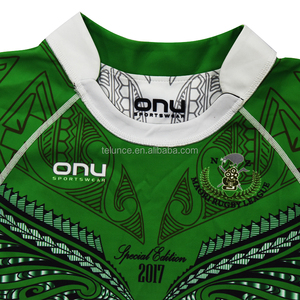 Murni grosir sublimasi dicetak reversibel Jersey rugbi kemeja kustom poliester Rugby Jersey Liga Set seragam untuk pria wanita - Product Image 6