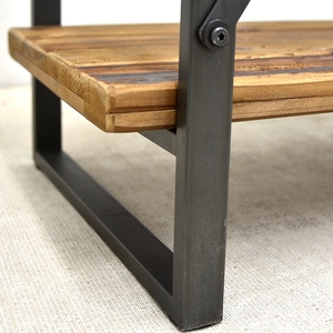 <span class=keywords><strong>Estantería</strong></span> de Madera y Metal de 4 Niveles para el Hogar INNOVA, Estante de Almacenamiento, Librería con Marco de Metal de Estilo <span class=keywords><strong>Industrial</strong></span> <span class=keywords><strong>Vintage</strong></span> - Product Image 6