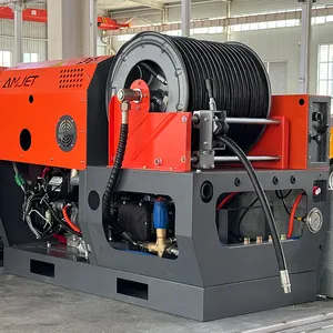 AMJET High pressure drain jetting hydro jet drain cleaning High Pressure Pipe Cleaning Unit for Pipe Cleaning