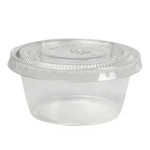 Одноразовая чашка для соуса, кленовый сироп, упаковка на вынос, кетчуп и салатная заправка, упаковка, мини-контейнер для десертов