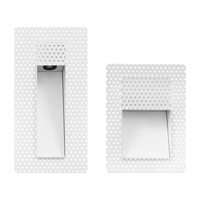 Encastré sans lunette lumière d'escalier Trimless extérieur IP65 étanche corps capteur pour mur monté pied lampe LED escalier lumière