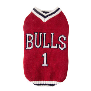 Automne hiver chien vêtements <span class=keywords><strong>Corgi</strong></span> mode basket-ball sport gilet pull Polyester animal de compagnie petit moyen teckels imprimé classique XXL - Product Image 5