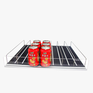 Rullo a rulli a gravità regolabile Display Flex ripiano per frigorifero mensola di spintore divisori per magazzinaggio supermercato forniture - Product Image 3