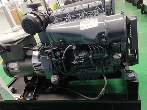 <b>Generator</b> Set Power Air Cooled 30kw 38kva 40kva 50kva for 6 Cylinders Engine F4L913 F6L912 Starter - Product Image 3