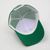 Gorra de Béisbol de Malla Bicolor Personalizada OEM con Logotipo Bordado en Relieve, Cierre de Plástico con Broche a Presión, Gorra Deportiva de 6 Paneles, Color Personalizado de Fábrica