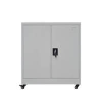Meuble de bureau moderne Classeur de rangement en métal Classeurs en acier personnalisés avec étagères réglables Casier en acier