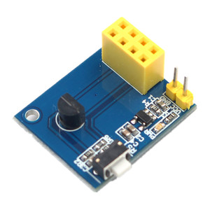 ESP <span class=keywords><strong>8266</strong></span>/01S con sensor de temperatura DS18B20 Módulo de nodo inalámbrico WiFi y accesorios de relé - Product Image 1