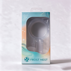 Customized Transparent Window Full-color Recyclable Paper <b>Box</b> Embossing for Portable Mini Fan Small Personal <b>Cooling</b> Fans - Product Image 3
