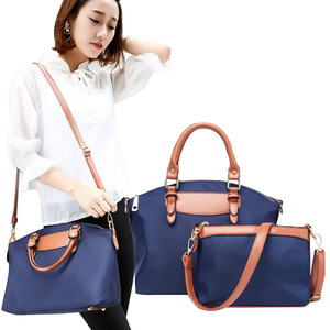 Venta al por mayor de <span class=keywords><strong>Amazon</strong></span> de la tela de Oxford 2pcs bolsas de personalizar el logotipo, bolso de las mujeres - Product Image 6