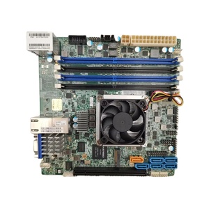 เมนบอร์ดเซิร์ฟเวอร์สำหรับ D1521 Supermicro ITX Xeon NAS X10SDV-4C-TLN2F Xeon D1521เมนบอร์ด X10SDV-4C-TLN2F NAS - Product Image 1