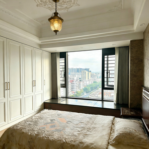 Fenêtre à battant moderne en alliage d'aluminium pour chambre à coucher, insonorisée, <span class=keywords><strong>double</strong></span> <span class=keywords><strong>vitrage</strong></span>, à rupture de pont thermique, sur mesure pour villa résidentielle - Product Image 2