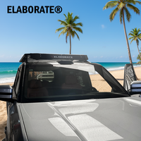 Portaequipajes de Techo para Auto, de Aleación de Aluminio, Resistente, Instalación sin Perforación, Fuerte y Duradero, Amplía el Espacio de Almacenamiento