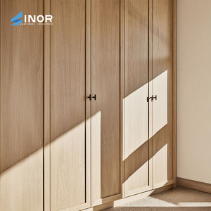 Slim Solid Wood Storage Wardrobe Narrow Freestanding Wooden <b>Frame</b> Waterproof Perfect for Compact Bedroom Area - Product Image 3