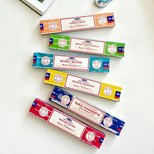 Incienso SATYA NAG CHAMPA Indio <span class=keywords><strong>al</strong></span> <span class=keywords><strong>por</strong></span> <span class=keywords><strong>Mayor</strong></span> a Precio de Fábrica, Incienso para el Hogar, Aromaterapia, Incienso en Barra de Buda para la Venta - Product Image 4