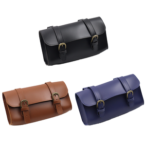 Sac de guidon de vélo/moto YY en cuir PU imperméable avec sangle réglable, portable, pour activités de plein air, unisexe et tendance - Product Image 1
