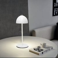Lampe de table LED mini à luminosité réglable, corps en ABS, design moderne, usage domestique, DC5V, pour salle d'étude