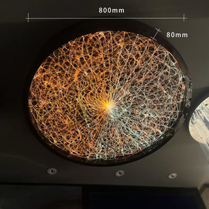 Sợi quang dẫn ánh sáng Kit với Twinkle ánh sáng sao ứng dụng điều khiển RGB phát ra Dimmable ánh sáng Trần - Product Image 5