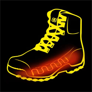 Botas de nieve calefactables, calzado de caza con calefacción, novedad de invierno, calentadores de pies y manos con función de carga. - Product Image 3