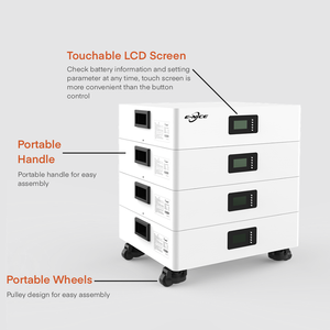 Hệ thống lưu trữ năng lượng pin đáng tin cậy e-nice Hệ thống năng lượng mặt trời lai 5KW cho nhà lưới và giải pháp năng lượng dự phòng - Product Image 3