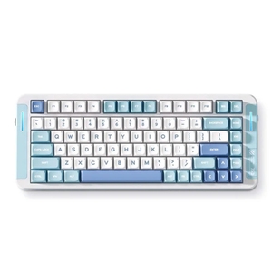 Teclado Mecánico Inalámbrico MCHOSE <span class=keywords><strong>X75</strong></span> V2 75% Tri-Modo de 83 Teclas, 8000mAh, Retroiluminación RGB, Hot Swap, Inclinación Ajustable para Juegos - Product Image 1