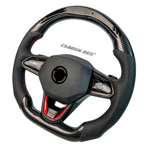 वोल्कस्वैगन एम 8 गोल्फ 7 जी आर 7.5 के लिए एलईडी जाली कार्बन फाइबर स्टीयरिंग व्हील - Product Image 5