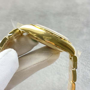 2025 montre mécanique de luxe haut de gamme pour hommes avec bracelet en or et cadran vert, montre de sport de luxe chronographe - Product Image 2