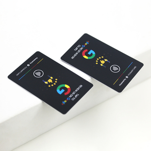 Custom Design NFC Google Review <b>Card</b> NFC <b>Card</b> Google Review With QR Code - Product Image 5