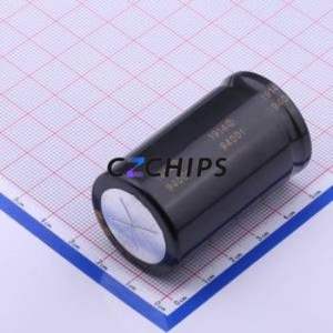 LAO-63V103MS47PX # Condensateur électrolytique en aluminium à encliquetage, composant traversant (THT), D30xL50mm - Product Image 2