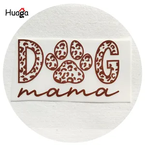 Huaga dog mama Screen/DTF Print Transfers For Clothing Heat Transfer Designs For T-Shirts Plastisol Transfers