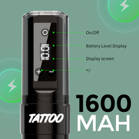 Machine à tatouer sans fil 1600mAh pour débutants