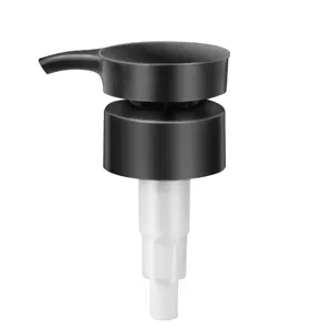 33/410 Black Plastic Treatment Lotion Shmpoo Bottle Pump Dispenser Lid Pump Top