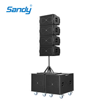 Système audio Sandy K6, enceintes professionnelles PA, Line Array, enceintes actives portables pour concerts en plein air, spectacles en direct