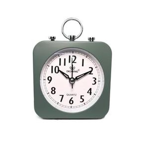 Mode Eenvoudige kleine wekker Slaapkamer Nachtkastje Stille bureauklok Hangbare positioneerbare wekker voor thuiskantoor Bureau Cadeau - Product Image 1