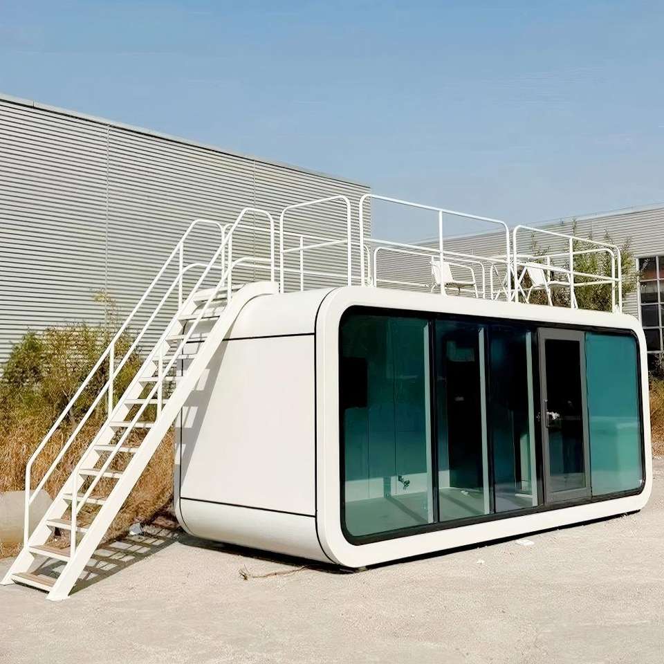 Hotsale China Prefab Container House Space House Capsule Luxury Light Mobile Resort Hotel Portable Mobile House