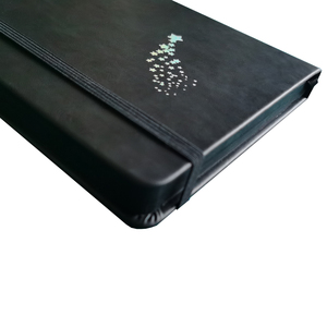 Cuaderno de Papel Kraft con Interior Negro Elegante A5, Personalizable, Tapa Dura de Cuero para Diario de <span class=keywords><strong>Arte</strong></span>, Envío Inmediato, Venta al Por Mayor - Product Image 5