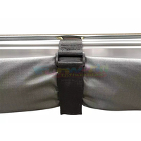 Tente Auvent Rétractable à Coque Dure en Aluminium 270 Degrés, Étanche Pour Camping et 4x4 Automobile