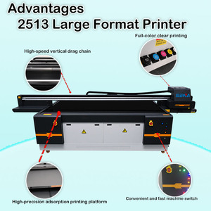 Imprimante à plat UV à coloration rapide pour tapis <span class=keywords><strong>A0</strong></span>, métal, acrylique, feuille d'acier inoxydable, imprimante à jet d'encre avec caméra de numérisation visuelle - Product Image 3