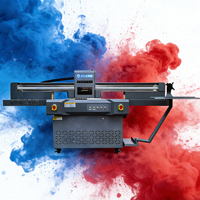 Nouvelle imprimante hybride DTF A3 automatique UV 1313 pour la vente en gros industrielle, matériau d'impression flexible personnalisé pour textiles, garantie 1 an