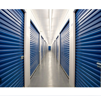 Porte roulante anti-effraction légère et moderne, finition de qualité, prix direct fabricant Chine, pour stockage autonome, résistante au feu