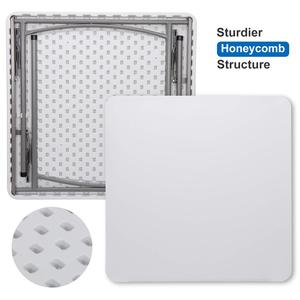 <span class=keywords><strong>3ft</strong></span> trong nhà ngoài trời xách tay nhựa gấp bảng, thẻ vuông tiện ích bảng Dã Ngoại bảng - Product Image 2