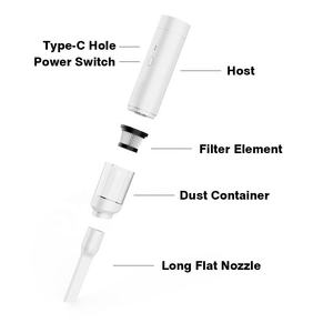 Máy hút bụi ô tô mini không chổi than 12000 Pa, hút mạnh, loại bỏ bụi hiệu quả, máy hút bụi cầm tay gia dụng - Product Image 3