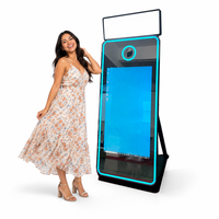 Miroir Magique Photo 70 pouces – Cabine Photo Selfie – Photobooth Miroir