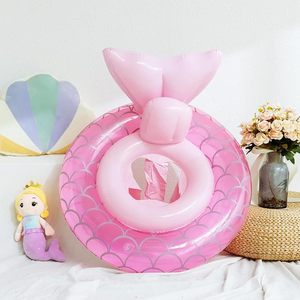 Flotadores de Piscina de Sirena de Alta Calidad para Niños, Divertidos y Seguros para Nadar en la Playa, Diseño Duradero, Lindos Patrones de Sirena, Juguete Acuático Ideal para el Verano - Product Image 3