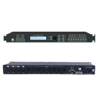 Procesador de Audio Digital Profesional Senmi DSP480, Sistema de Gestión de 4/8 Altavoces, ABS/Metálico, 62.5x38x34cm, Hecho en Guangdong, China