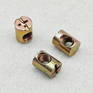 Tuerca de Cabeza de Martillo M6 M8 con Orificio Horizontal, Acero al Carbono, Herraje para Muebles, Fácil de Ensamblar - Product Image 3