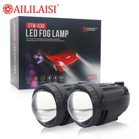 Aililaisi Bi Led Projecteur Phares Antibrouillard 2Inch Lens Waterproof pour Nissan Patrol Y61 Toyota Auris Honda Civic 2006-2011 Crx